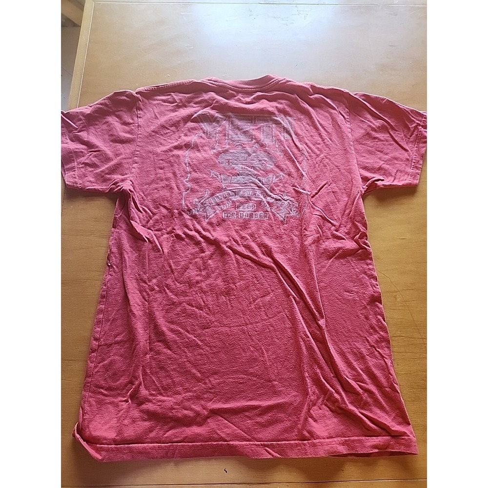 Yeti Coolers "Wildly Stronger‎ Keep Ice Longer" Pocket Large T-Shirt